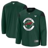 Maillot de Hockey Minnesota Wild Personnaliser Fanatics Team Practice 2024-25 Vert - Homme